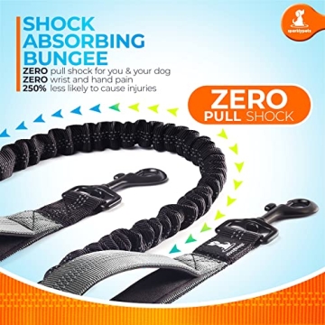 SparklyPets Hands Free Dog Leash for Easy Dog Walking and Jogging