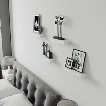 Ballucci Classic Floating Wall Shelves - Set of 2