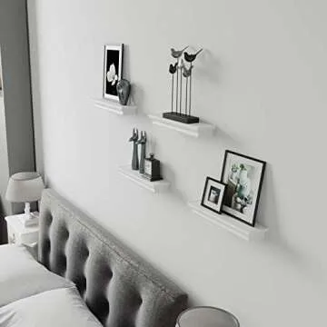 Ballucci Classic Floating Wall Shelves - Set of 2