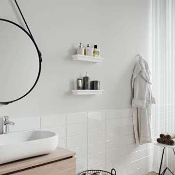 Ballucci Classic Floating Wall Shelves - Set of 2