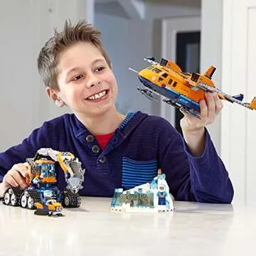 LEGO City Arctic Supply Plane 60196 Building Kit - 707 Pieces