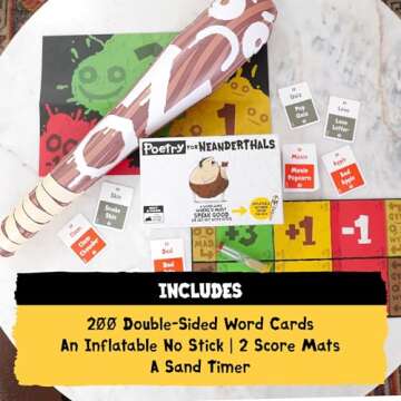 Poetry for Neanderthals Card Game - Fun for All Ages