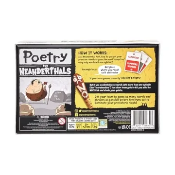 Poetry for Neanderthals Card Game - Fun for All Ages