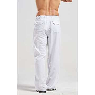 utcoco Qiuse Men's Casual Loose Beach Pants - Comfort & Style