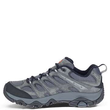 Merrell Moab 3 Waterproof Hiking Shoe, Granite, 9.5