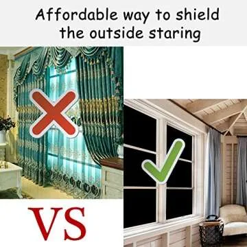 Blackout Window Film - 100% Light Blocking Privacy