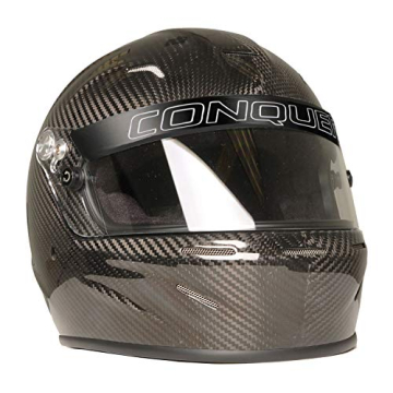 Conquer Carbon Fiber Auto Racing Helmet Snell SA2020