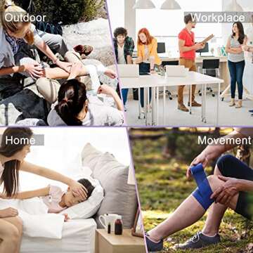 400Pcs Travel First Aid Kits for Car Emergency Preparedness Items Urgent Accident Essentials Kit Survival Gear Equipment Sports First Aid Kit for College Dorm Student, Home, Boat, Pink YIDERBO