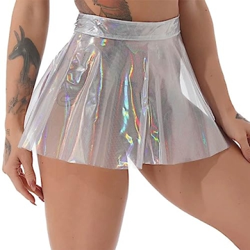 Fashionable See Through Mini Skirt for Women