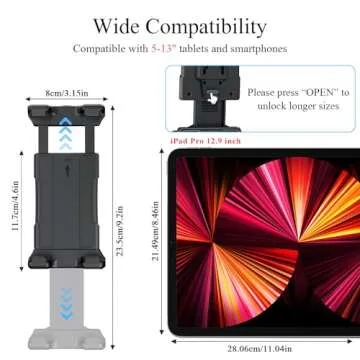 OHLPRO Universal Tablet Wall Mount Holder for All Devices