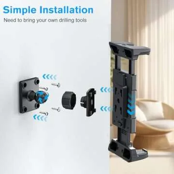 OHLPRO Universal Tablet Wall Mount Holder for All Devices