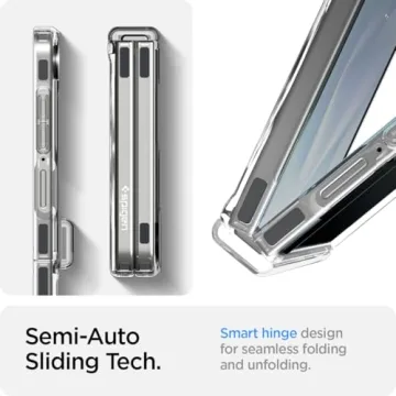 Spigen Ultra Hybrid Pro Case for Galaxy Z Flip 7 - Clear