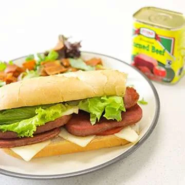 Ziyad Halal Corned Beef Luncheon Meat 12 Ounce Can