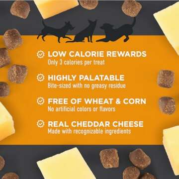 Cloud Star Tricky Trainers Cheddar Dog Treats 5 oz