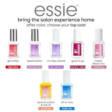 essie Nail Care, 8-Free Vegan, Strong Start Base Coat, strengthening nail polish, 0.46 fl oz