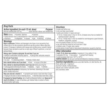 Pepto Bismol Liquid Ultra - Fast Relief for Stomach Issues