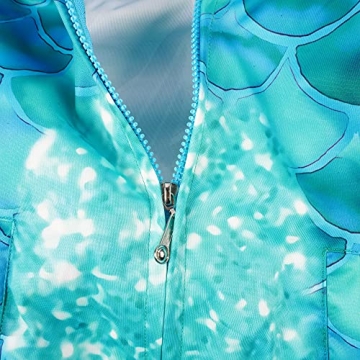 Fun Kids Zip Sea Monster Hoodie for Ages 2-9