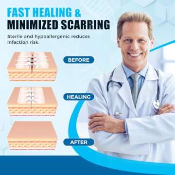 Emergency Wound Closure Kit - Zip Sutures Butterfly Bandaids