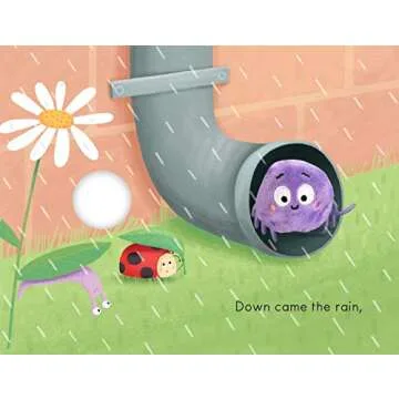 Itsy Bitsy Spider Children's Finger Puppet Board Book