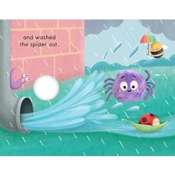 Itsy Bitsy Spider Children's Finger Puppet Board Book