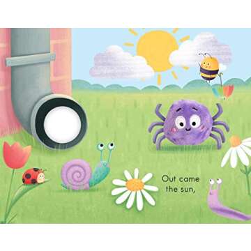 Itsy Bitsy Spider Children's Finger Puppet Board Book