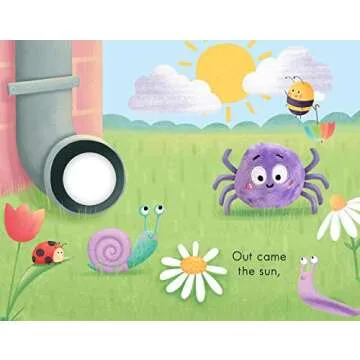 Itsy Bitsy Spider Children's Finger Puppet Board Book