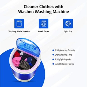 DENSORS Portable Clothes Washer for Socks Undergarments
