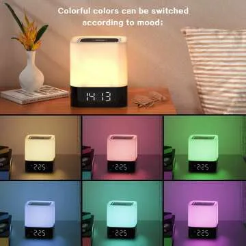 Aisuo Night Light: Multi-Function Bedside Lamp