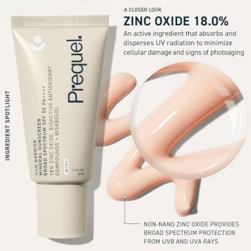 Prequel Skin Sun Barrier Mineral SPF 50 Sunscreen - 1.7 Fl Oz