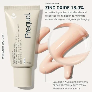 Prequel Skin Sun Barrier Mineral SPF 50 Sunscreen - 1.7 Fl Oz