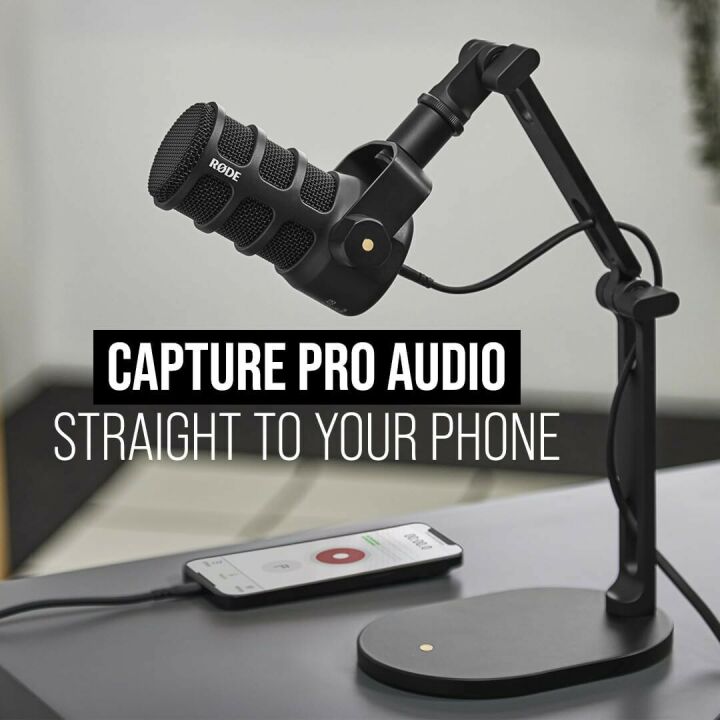 RØDE PodMic USB Dynamic Microphone for Creators