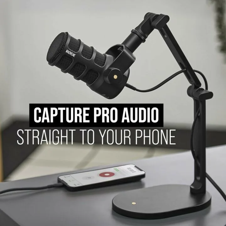 RØDE PodMic USB Dynamic Microphone for Creators