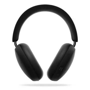 Sonos Ace - Black - Wireless Over Ear Headphones with Noise Cancellation