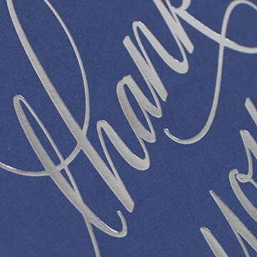 Elegant Hallmark Thank You Notes - 40 Cards & Envelopes