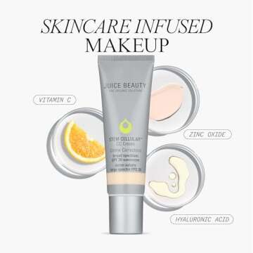 Juice Beauty Stem Cellular CC Cream SPF 30 - Beach Glow - 50 mL - Provides Light Glowing Coverage - Vegan, Cruelty Free