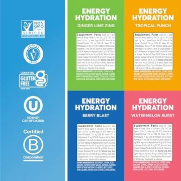 Nuun Energy Electrolyte Tablets with Caffeine and B Vitamins