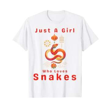 Just A Girl Who Loves Snakes T-Shirt
