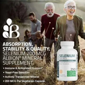 Bronson Selenium 200 mcg - Premium Dietary Supplement