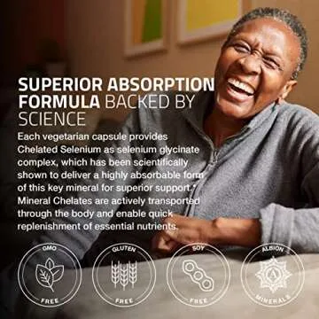 Bronson Selenium 200 mcg - Premium Dietary Supplement