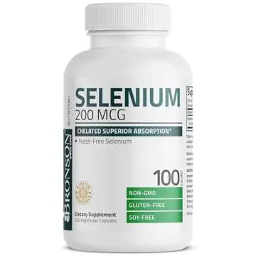 Bronson Selenium 200 mcg - Premium Dietary Supplement