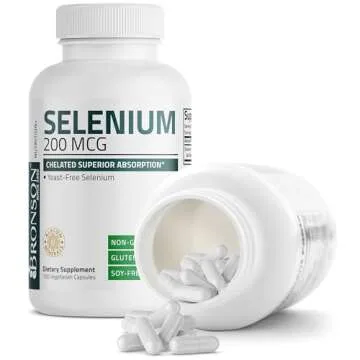 Bronson Selenium 200 mcg - Premium Dietary Supplement