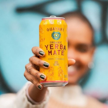 Guayakí Organic Yerba Mate Energy Drink - Berry Lemonade