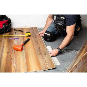 Thunderbolt Knee Pads for Men Construction Knee Pads for Work Knee Pads for Men and Women Gel Knee Pads Gardening Flooring Roofing Heavy Duty Gel Knee Pads Thick Foam Strong Adjustable Non-Slip Straps