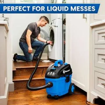 Vacmaster 4 Gallon Wet/Dry Vacuum with 5 Peak HP Motor