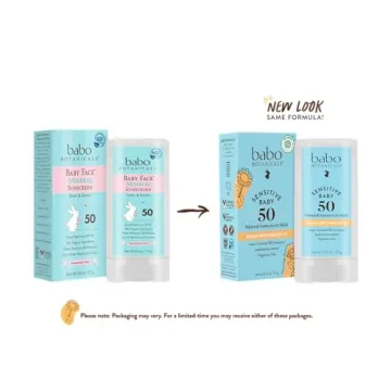 Babo Botanicals Sensitive Baby Sunscreen Stick SPF 50 - Organic