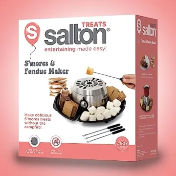 Salton Electric S'Mores Maker Flameless Fun Safe Easy