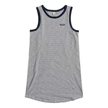 Roxy Junior's Love Sun Tank, Dress Blue Cosy Stripes, XL