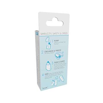 Kiinde Twist Pouch 2-Piece Baby Bottle Nipple Brush Set for All Brands/Parts