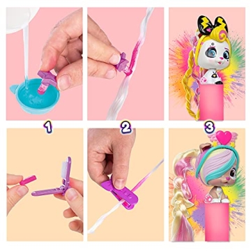 IMC Toys VIP Pets Mini Fans Color Boost S2 2-Pack Surprise Dolls