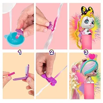 IMC Toys VIP Pets Mini Fans Color Boost S2 2-Pack Surprise Dolls